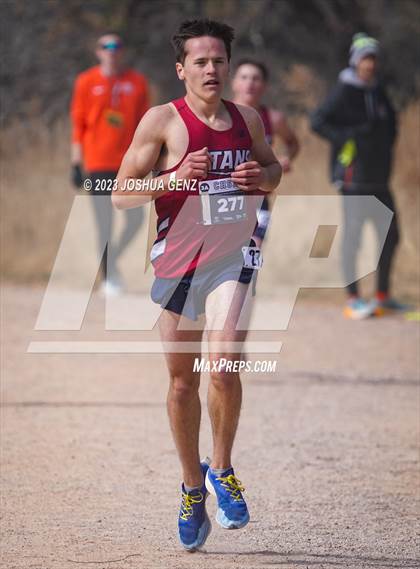 Thumbnail 2 in CHSAA 3A Cross Country Final photogallery.