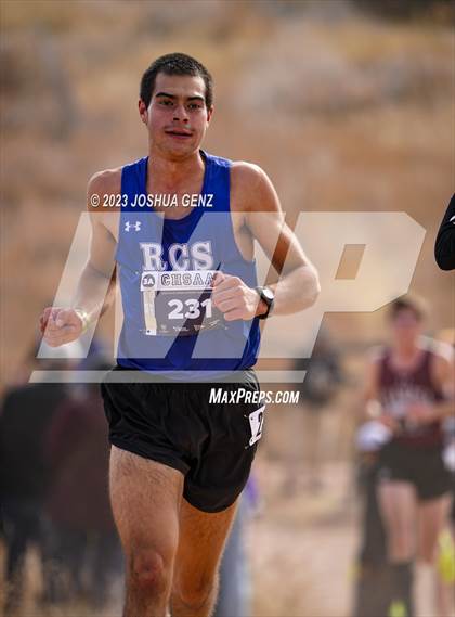 Thumbnail 1 in CHSAA 3A Cross Country Final photogallery.