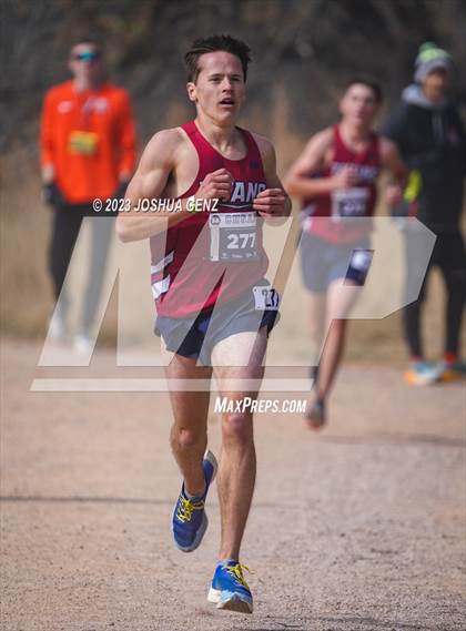 Thumbnail 1 in CHSAA 3A Cross Country Final photogallery.