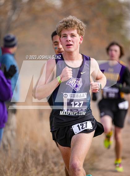 Thumbnail 3 in CHSAA 3A Cross Country Final photogallery.