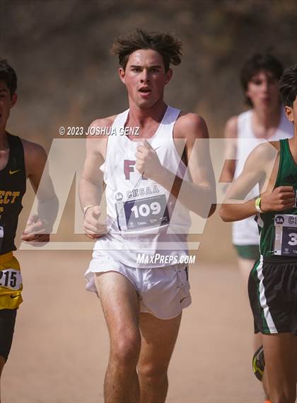 Thumbnail 3 in CHSAA 3A Cross Country Final photogallery.