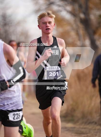 Thumbnail 3 in CHSAA 3A Cross Country Final photogallery.