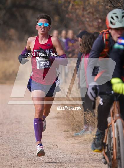 Thumbnail 3 in CHSAA 3A Cross Country Final photogallery.