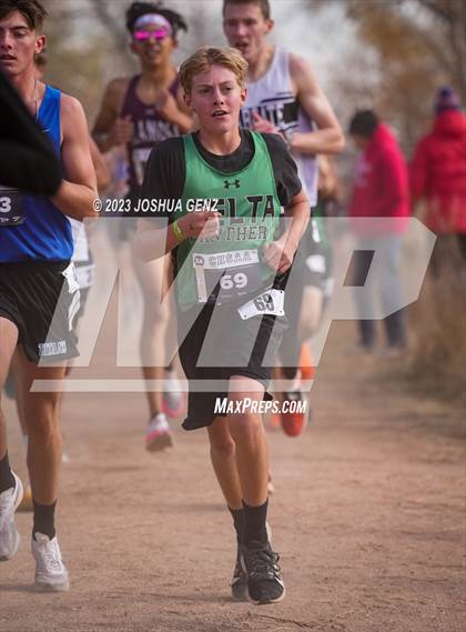 Thumbnail 1 in CHSAA 3A Cross Country Final photogallery.