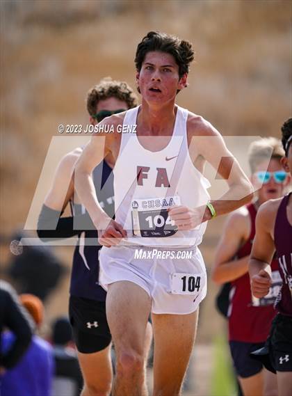 Thumbnail 2 in CHSAA 3A Cross Country Final photogallery.