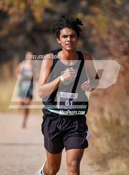 Thumbnail 3 in CHSAA 3A Cross Country Final photogallery.