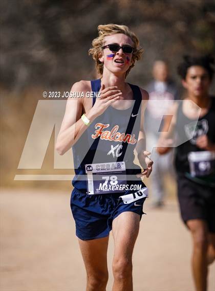 Thumbnail 1 in CHSAA 3A Cross Country Final photogallery.