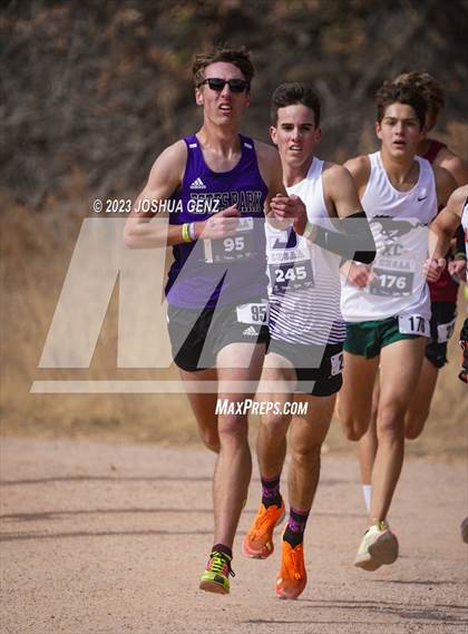 Thumbnail 3 in CHSAA 3A Cross Country Final photogallery.
