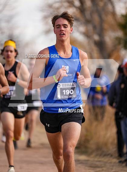 Thumbnail 1 in CHSAA 3A Cross Country Final photogallery.