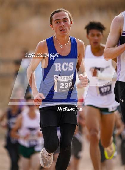 Thumbnail 1 in CHSAA 3A Cross Country Final photogallery.