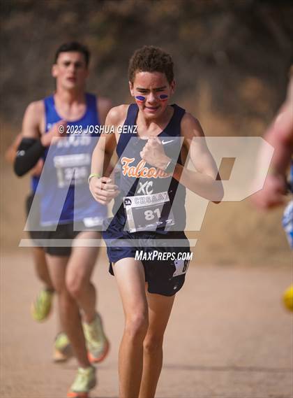 Thumbnail 2 in CHSAA 3A Cross Country Final photogallery.