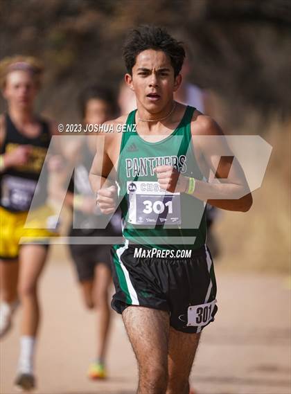 Thumbnail 2 in CHSAA 3A Cross Country Final photogallery.