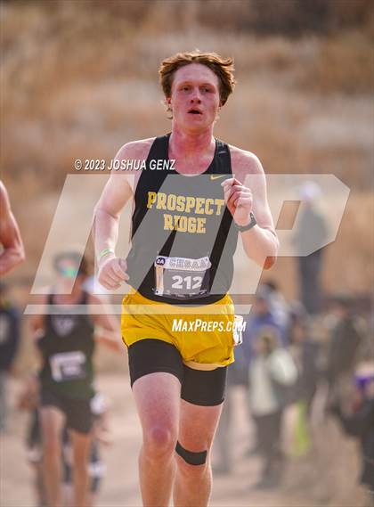 Thumbnail 3 in CHSAA 3A Cross Country Final photogallery.