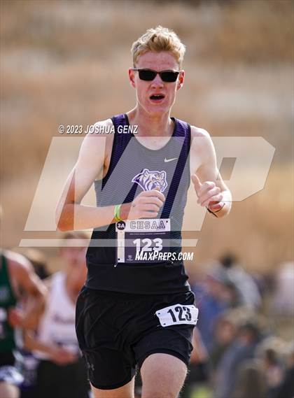 Thumbnail 2 in CHSAA 3A Cross Country Final photogallery.