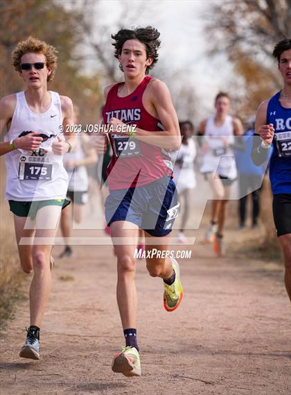 Thumbnail 2 in CHSAA 3A Cross Country Final photogallery.