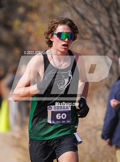 Thumbnail 3 in CHSAA 3A Cross Country Final photogallery.