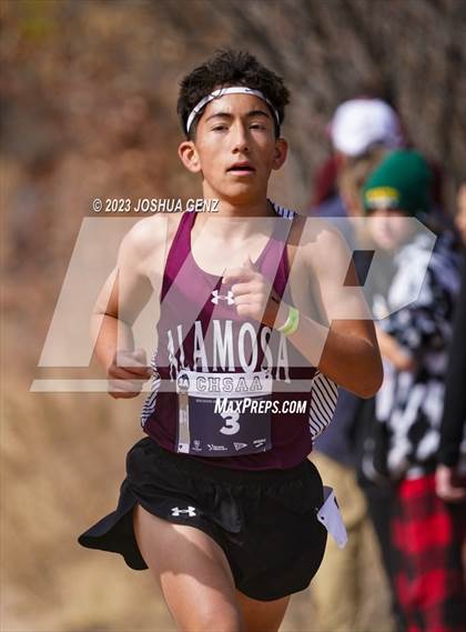 Thumbnail 2 in CHSAA 3A Cross Country Final photogallery.