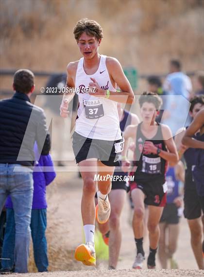 Thumbnail 2 in CHSAA 3A Cross Country Final photogallery.