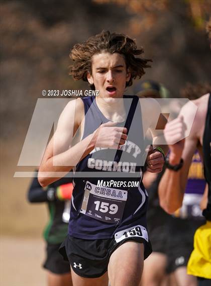 Thumbnail 1 in CHSAA 3A Cross Country Final photogallery.
