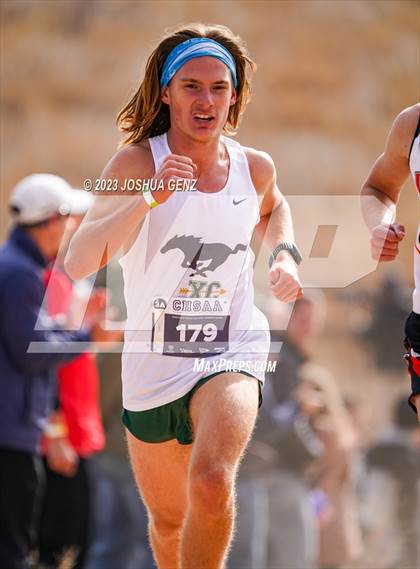 Thumbnail 3 in CHSAA 3A Cross Country Final photogallery.
