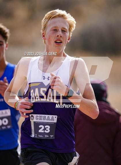 Thumbnail 3 in CHSAA 3A Cross Country Final photogallery.