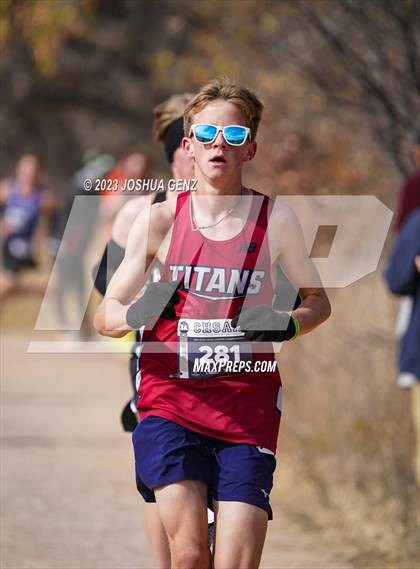 Thumbnail 3 in CHSAA 3A Cross Country Final photogallery.