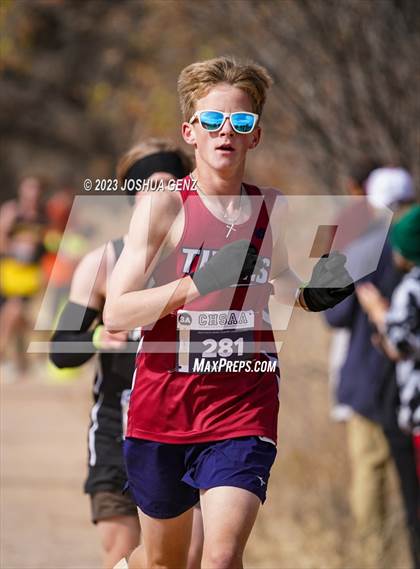 Thumbnail 1 in CHSAA 3A Cross Country Final photogallery.