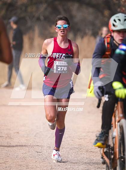 Thumbnail 1 in CHSAA 3A Cross Country Final photogallery.