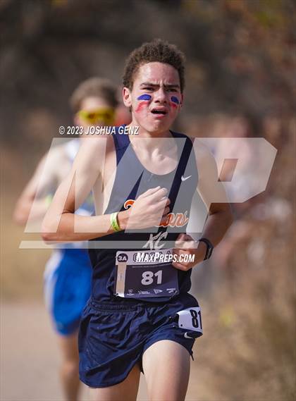Thumbnail 3 in CHSAA 3A Cross Country Final photogallery.