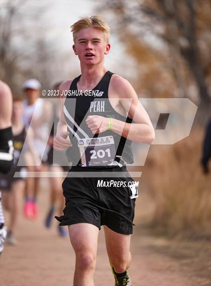 Thumbnail 1 in CHSAA 3A Cross Country Final photogallery.