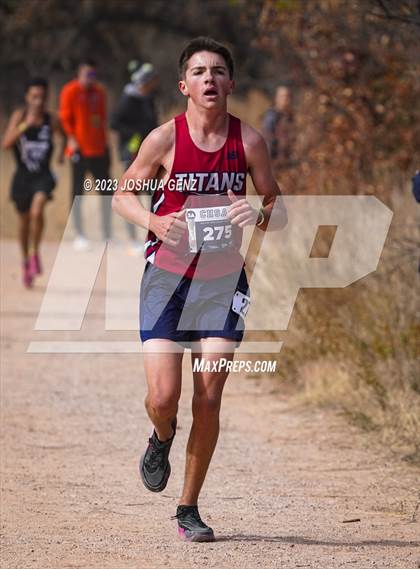 Thumbnail 3 in CHSAA 3A Cross Country Final photogallery.