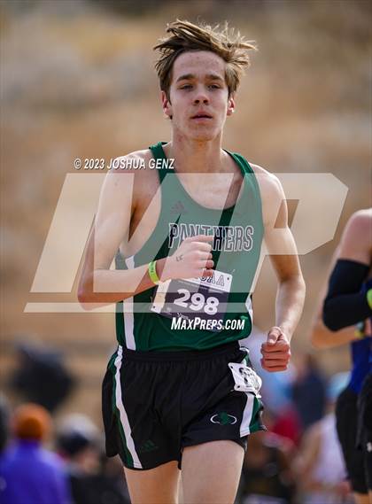 Thumbnail 1 in CHSAA 3A Cross Country Final photogallery.