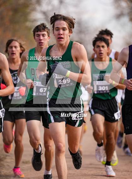 Thumbnail 3 in CHSAA 3A Cross Country Final photogallery.