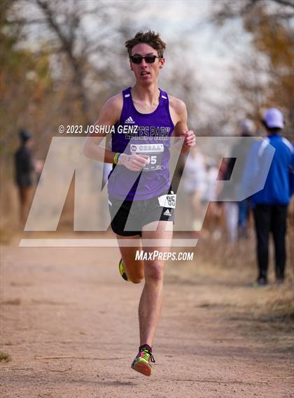Thumbnail 1 in CHSAA 3A Cross Country Final photogallery.