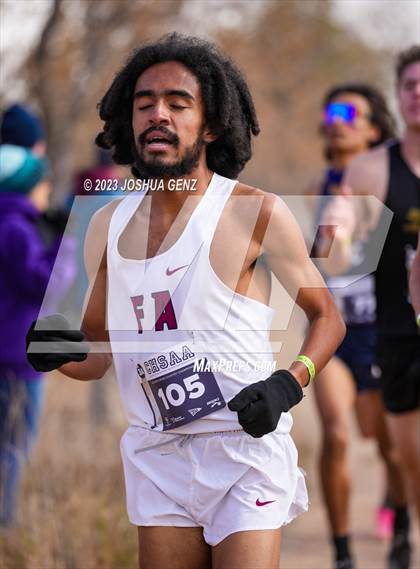 Thumbnail 3 in CHSAA 3A Cross Country Final photogallery.
