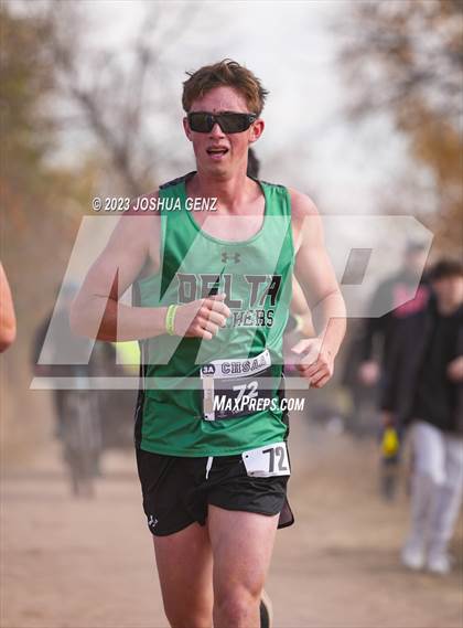 Thumbnail 1 in CHSAA 3A Cross Country Final photogallery.