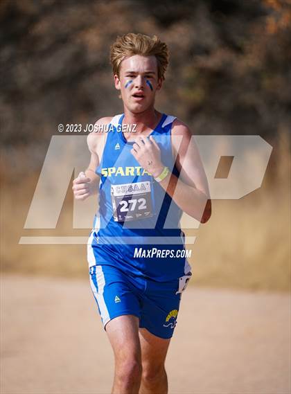 Thumbnail 3 in CHSAA 3A Cross Country Final photogallery.