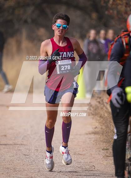 Thumbnail 2 in CHSAA 3A Cross Country Final photogallery.