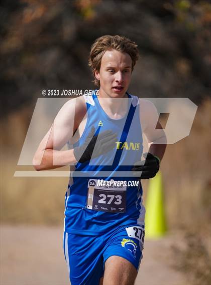 Thumbnail 2 in CHSAA 3A Cross Country Final photogallery.