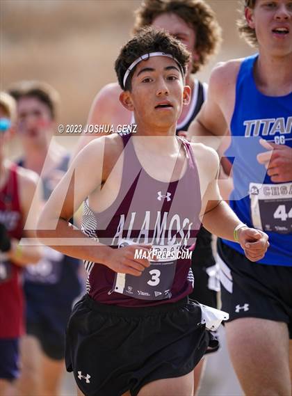 Thumbnail 1 in CHSAA 3A Cross Country Final photogallery.