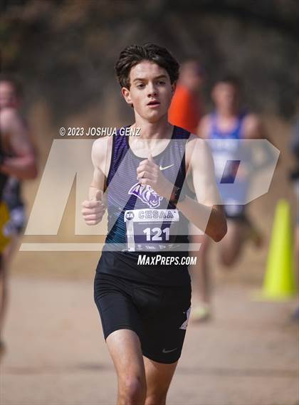 Thumbnail 3 in CHSAA 3A Cross Country Final photogallery.