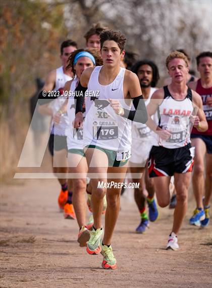 Thumbnail 2 in CHSAA 3A Cross Country Final photogallery.