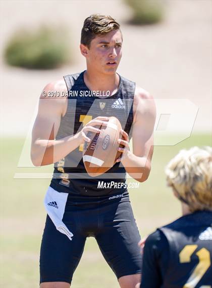 Thumbnail 2 in Saguaro vs. Centennial (Arizona GBAC 7-on-7 Tournament)  photogallery.