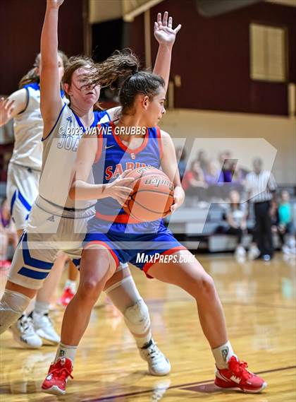 Thumbnail 2 in Joaquin vs. Sabine (Holiday Hoops Classic) photogallery.