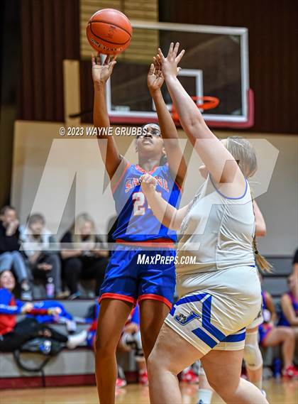 Thumbnail 2 in Joaquin vs. Sabine (Holiday Hoops Classic) photogallery.