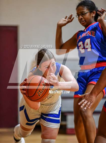 Thumbnail 1 in Joaquin vs. Sabine (Holiday Hoops Classic) photogallery.