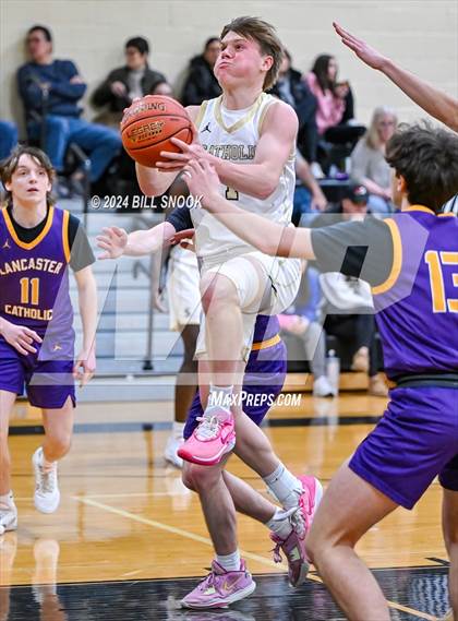 Thumbnail 3 in Lancaster Catholic @ Berks Catholic photogallery.