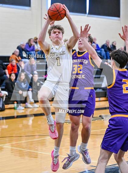 Thumbnail 1 in Lancaster Catholic @ Berks Catholic photogallery.