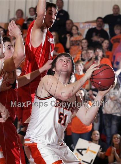 Thumbnail 1 in Cameron County vs Smethport @ Port Allegany (NTL Semifinal) photogallery.