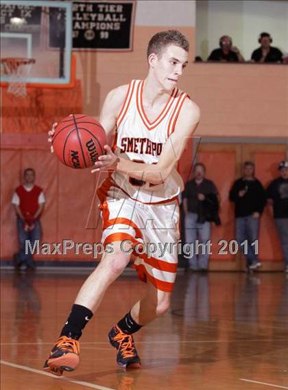 Thumbnail 3 in Cameron County vs Smethport @ Port Allegany (NTL Semifinal) photogallery.